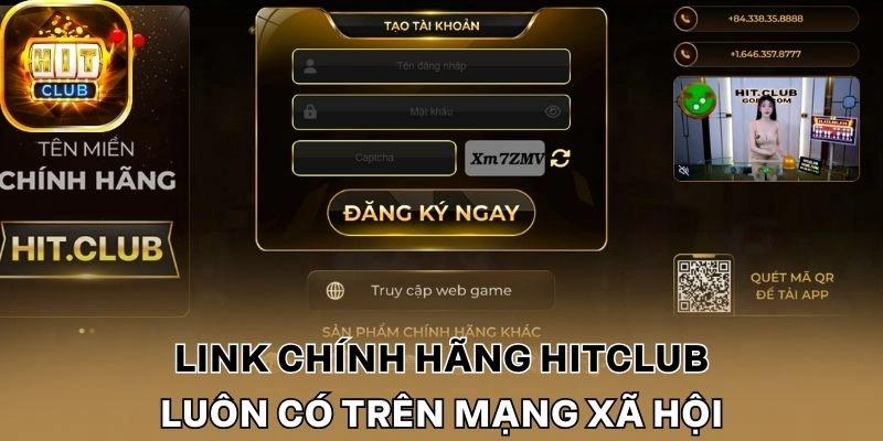 Link chính hãng Hitclub giúp truy cập an toàn hơn
